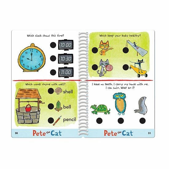 Educational Insights Hot Dots Jr. Pete The Cat Kindergarten Level 1 Activity Book & Talking Pen Set 4 Educational Insights Hot Dots Jr. Pete The Cat Kindergarten Level 1 Activity Book & Talking Pen Set - Image 2
