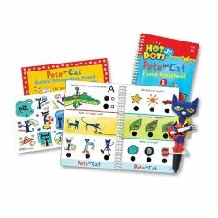 Educational Insights Hot Dots Jr. Pete The Cat Preschool Level 1 Activity Book & Talking Pen Set -Educational Insights stop unnamed file 108
