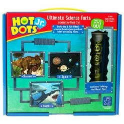 Educational Insights Hot Dots Jr. Ultimate Science Facts Interactive Books & Pen Set