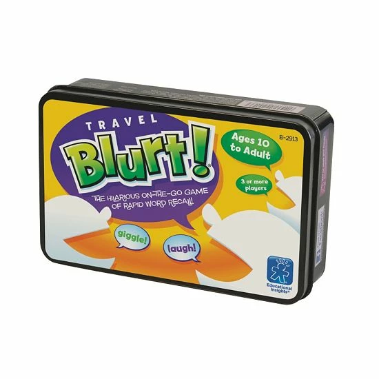 Educational Insights Travel Blurt! Game 4 Educational Insights Travel Blurt! Game - Image 2