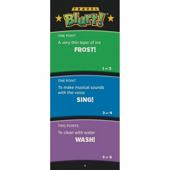 Educational Insights Travel Blurt! Game 5 Educational Insights Travel Blurt! Game - Image 3