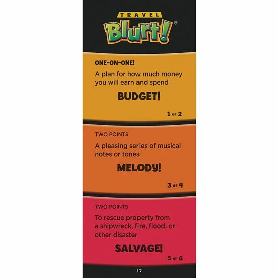 Educational Insights Travel Blurt! Game 7 Educational Insights Travel Blurt! Game - Image 5