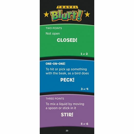 Educational Insights Travel Blurt! Game 8 Educational Insights Travel Blurt! Game - Image 6