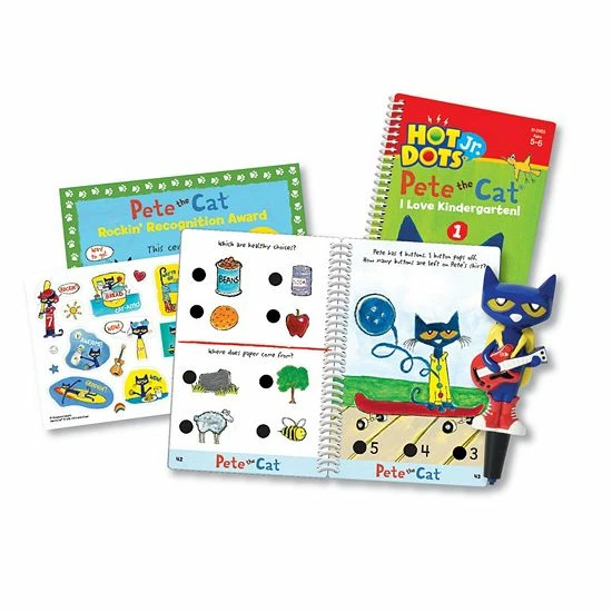 Educational Insights Hot Dots Jr. Pete The Cat Kindergarten Level 1 Activity Book & Talking Pen Set 7 Educational Insights Hot Dots Jr. Pete The Cat Kindergarten Level 1 Activity Book & Talking Pen Set - Image 5