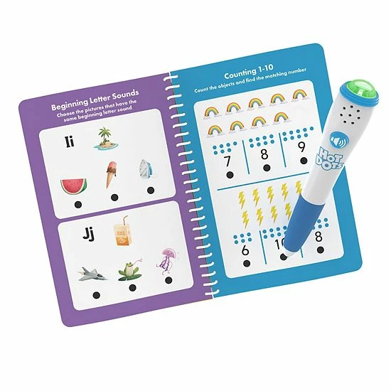 Educational Insights Hot Dots Preschool Essentials Reading & Math Workbook 5 Educational Insights Hot Dots Preschool Essentials Reading & Math Workbook - Image 3
