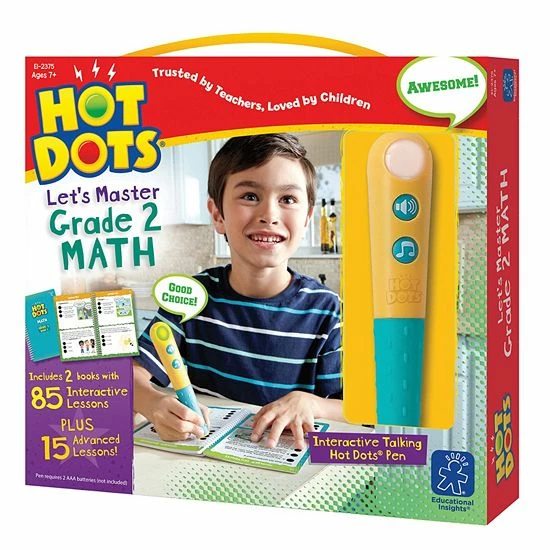 Educational Insights Hot Dots Let's Master Grade 2 Math Book Set Educational Insights Hot Dots Let's Master Grade 2 Math Book Set -Educational Insights stop unnamed file 182