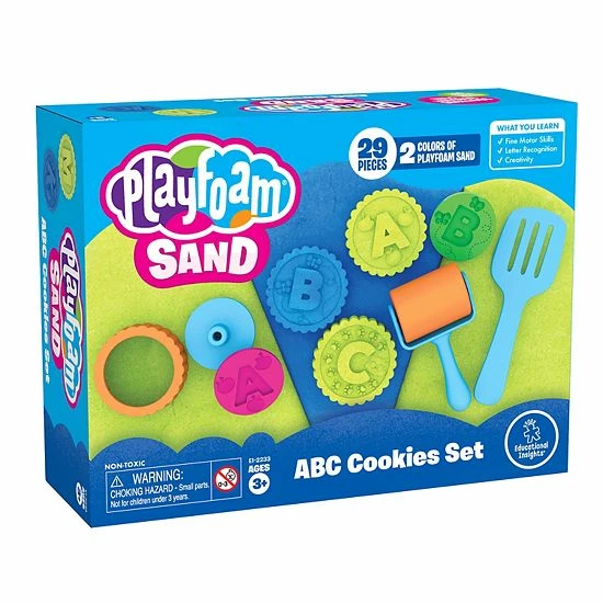 Educational Insights Playfoam Sand ABC Cookies Set Educational Insights Playfoam Sand ABC Cookies Set -Educational Insights stop unnamed file 190