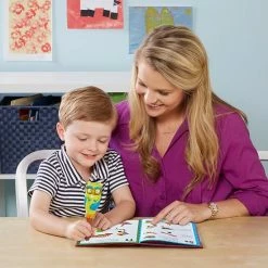 Educational Insights Hot Dots Jr. Let's Learn The Alphabet Interactive Book & Pen Set -Educational Insights stop unnamed file 214