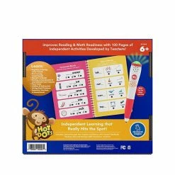 Educational Insights Hot Dots First Grade Essentials Reading & Math Workbook -Educational Insights stop unnamed file 24