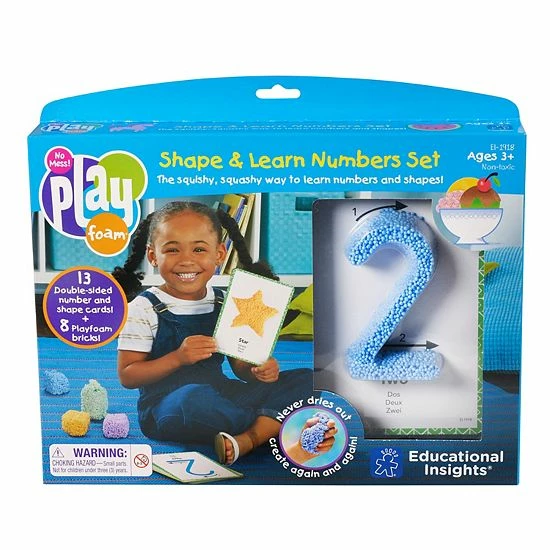 Educational Insights Playfoam Shape & Learn Numbers Set Educational Insights Playfoam Shape & Learn Numbers Set -Educational Insights stop unnamed file 269