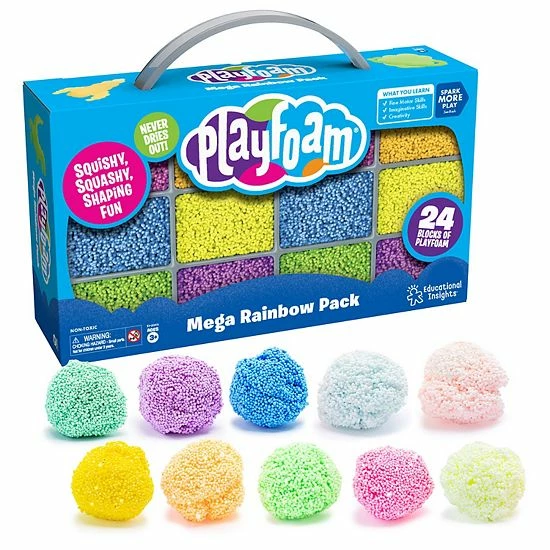 Educational Insights Playfoam Mega Rainbow Pack 4 Educational Insights Playfoam Mega Rainbow Pack - Image 2