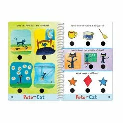 Educational Insights Hot Dots Jr. Pete The Cat Preschool Level 2 Activity Book & Talking Pen Set -Educational Insights stop unnamed file 331