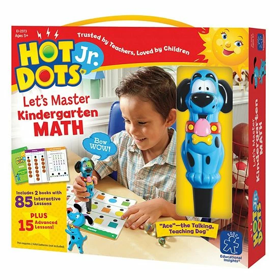 Educational Insights Hot Dots Jr. Let's Master Kindergarten Math Book Set Educational Insights Hot Dots Jr. Let's Master Kindergarten Math Book Set -Educational Insights stop unnamed file 360