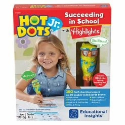 Educational Insights Hot Dots Jr. Succeeding In School Set With Highlights