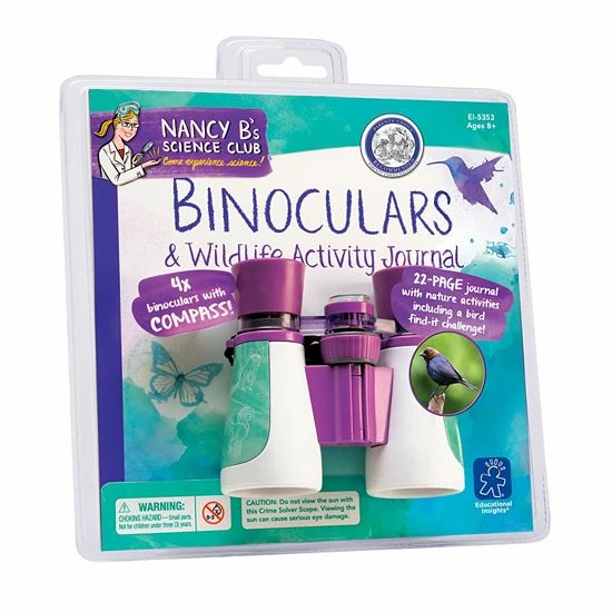 Educational Insights Nancy B's Binoculars & Wildlife Activity Journal Set 3 Educational Insights Nancy B's Binoculars & Wildlife Activity Journal Set - Image 2