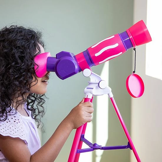 Educational Insights GeoSafari Jr. My First Telescope - Pink 5 Educational Insights GeoSafari Jr. My First Telescope - Pink - Image 3