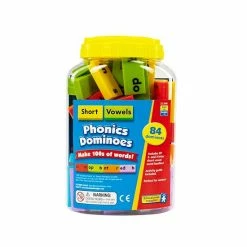 Educational Insights Phonics Short Vowels Dominoes