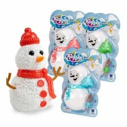 Educational Insights 10-Pack Playfoam Build-A-Snowman Sets