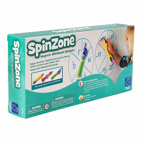 Educational Insights 3-Pack SpinZone Magnetic Whiteboard Spinners 12 Educational Insights 3-Pack SpinZone Magnetic Whiteboard Spinners - Image 10