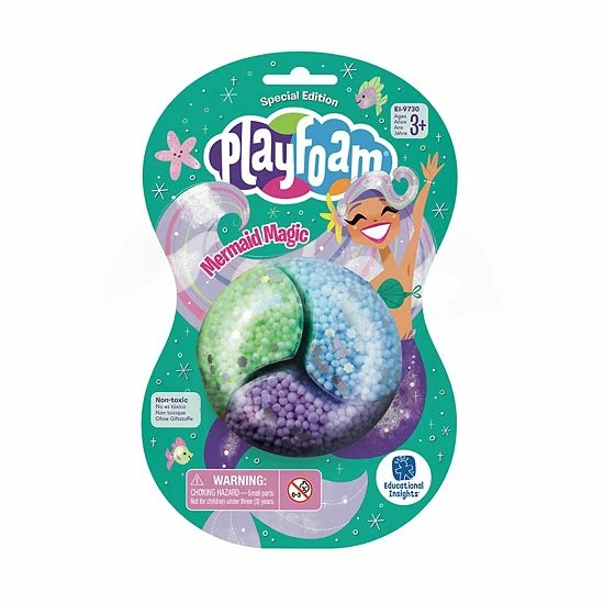 Educational Insights Playfoam 12-Pack Jumbo Mermaid Magic Educational Insights Playfoam 12-Pack Jumbo Mermaid Magic -Educational Insights stop unnamed file 805