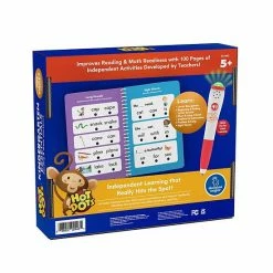 Educational Insights Hot Dots Kindergarten Essentials Reading & Math Workbook -Educational Insights stop unnamed file 85