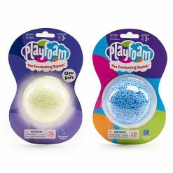 Educational Insights Playfoam Jumbo Pods, Assortment Of 12 (6 Glow-in-the Dark & 6 Classic)
